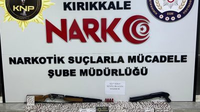 Kırıkkale’de 4 bin 217 sentetik hap ele geçirildi, 1 şüpheli