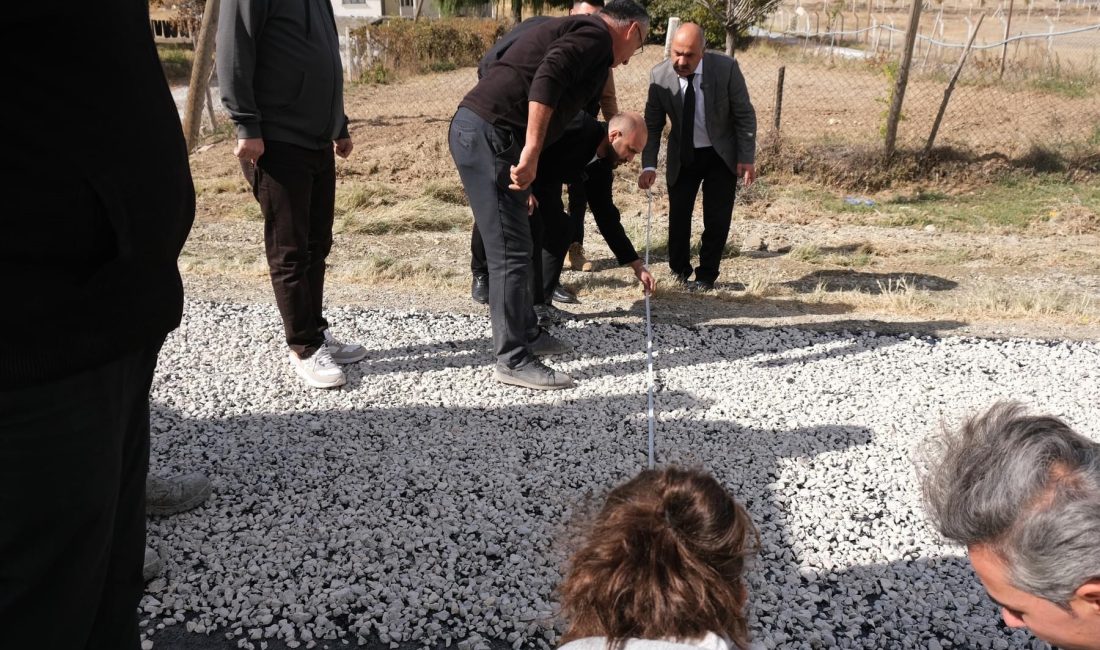 Aksaray’da yol çalışmaları tüm