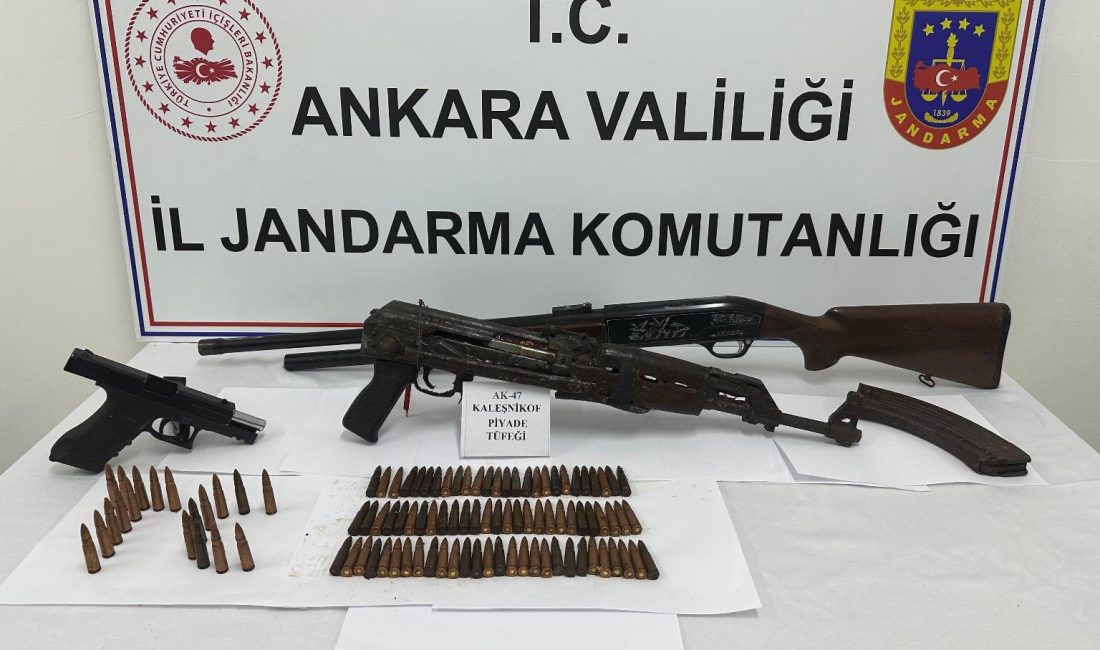 Ankara'da, jandarma ekiplerince kumarhane