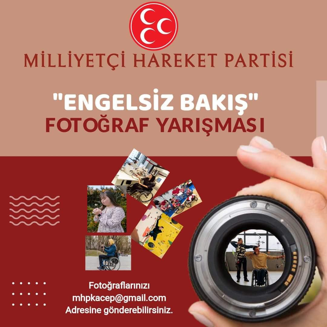 MHP’den engellilere destek: “Engelsiz Bakış” Fotoğraf Yarışması başlıyor! 