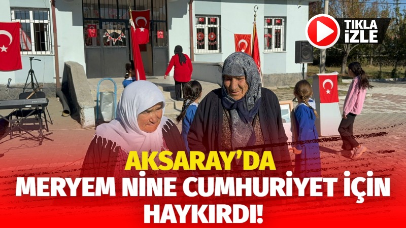 Aksaray’ın Koçpınar Elmacık köyünde,