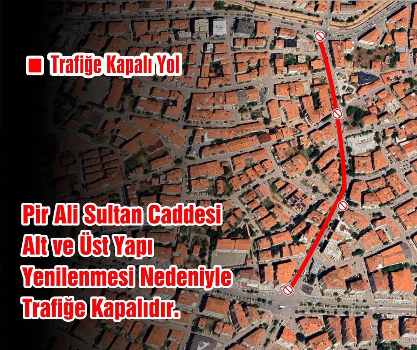 Aksaray’ın Kalbi Pir Ali Sultan caddesi trafiğe kapatıldı!