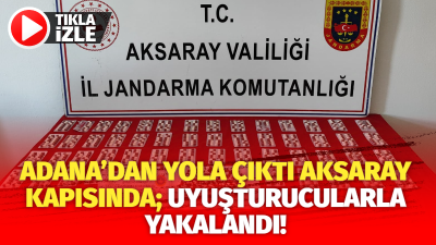 Aksaray İl Jandarma Komutanlığı, uyuşturucu madde kullanımı ve ticaretine yönelik
