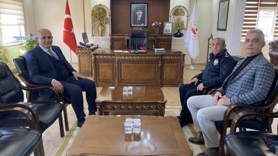 Ağaçören İlçe Kaymakamı olarak atanan Metin Korkmaz’a yönelik ziyaretler devam