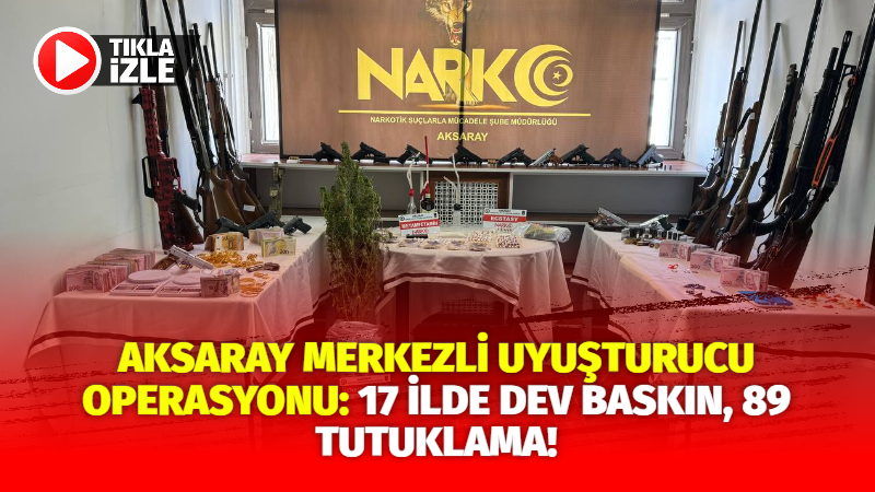 Aksaray Emniyet Müdürlüğü Narkotik