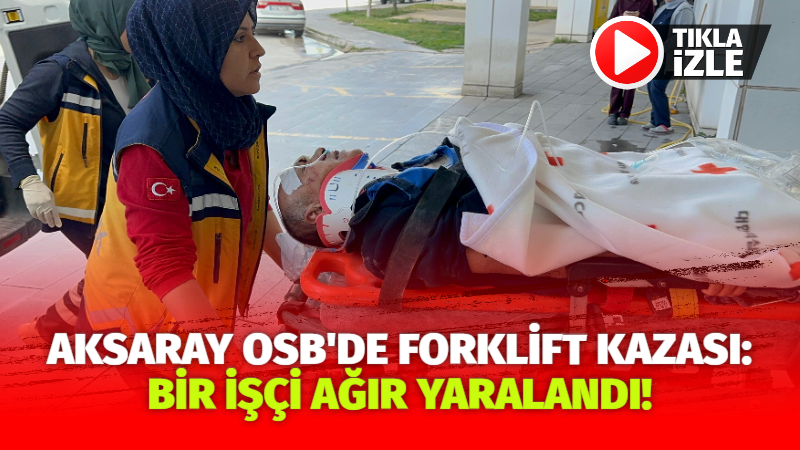 Aksaray Organize Sanayi Bölgesi'nde