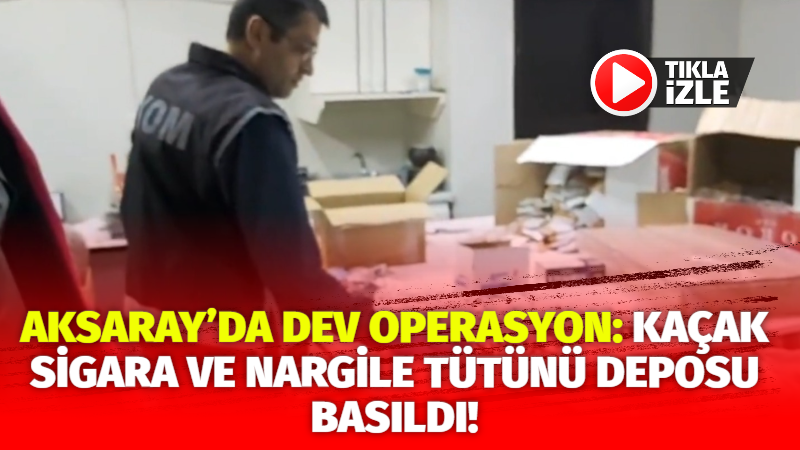 Aksaray’da Kaçakçılık ve Organize