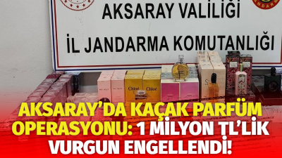 Aksaray İl Jandarma Komutanlığı ekiplerince yapılan operasyon sonucunda, 220 adet