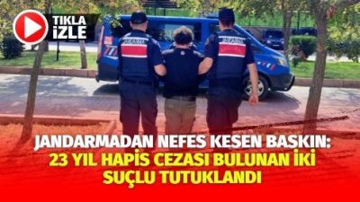 Aksaray İl Jandarma Komutanlığı, sorumluluk sahasında aranan şahısların yakalanmasına yönelik