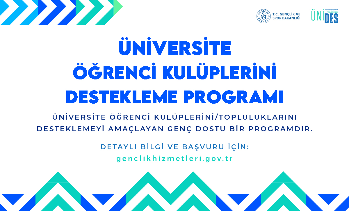 ÜNİDES programı ile öğrencilere destek sağlanacak