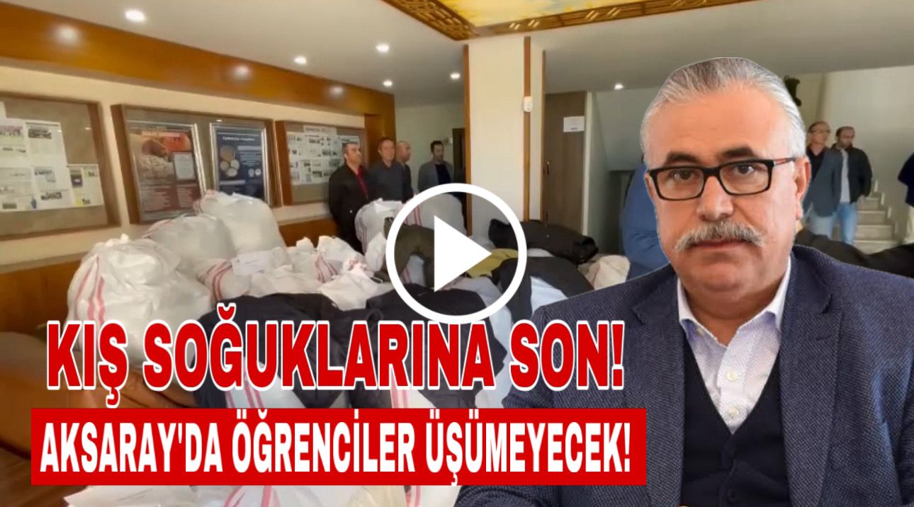 Kış soğuklarına son! Aksaray’da öğrenciler üşümeyecek!