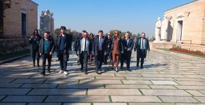 Aksaray Barosundan Cumhuriyet Bayramı öncesi Anıtkabir’de anlamlı tören!