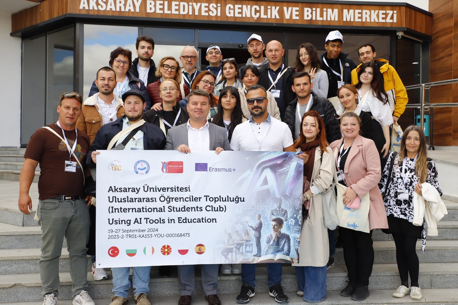 Aksaray’da küresel eğitim buluşması: 5 ülkeden 30 öğrenci tek çatı altında!