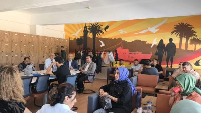 Aksaray Eğitim Bir-Sen Şube Başkanı Murat Görmez, şehir içerisindeki çalışmaları