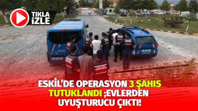 Aksaray İl Jandarma Komutanlığı ekipleri, Eskil ilçesinde düzenledikleri operasyonda 1058