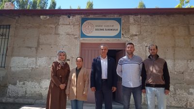 Eğitim Bir-Sen Aksaray Şube Müdürü Murat Görmez, okul ziyaretleri kapsamında
