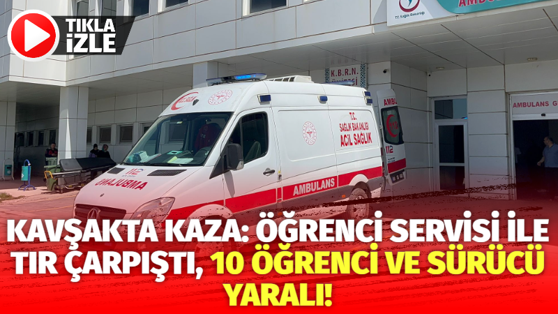 Aksaray’da öğrenci servisi ile