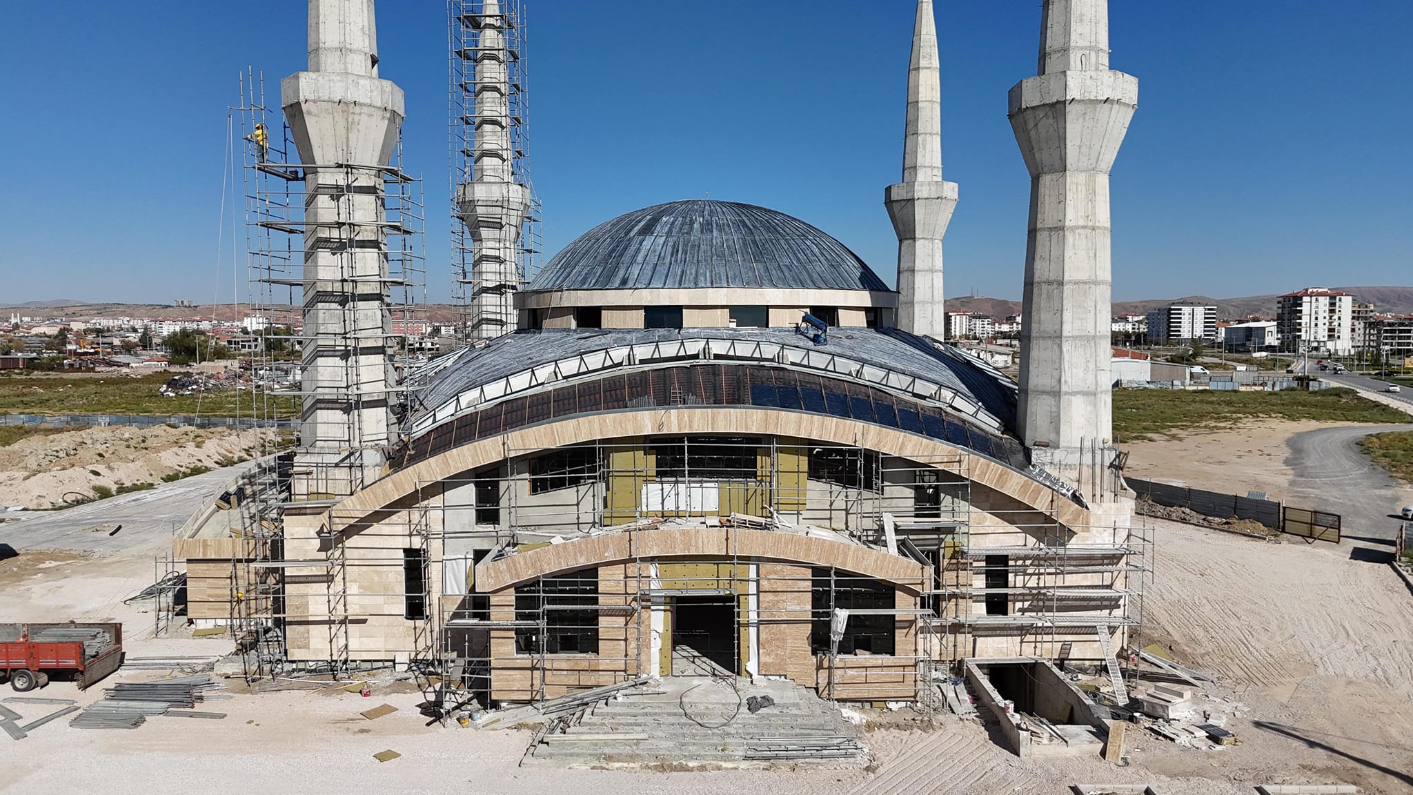 Aksaray’daki Hasta Yakını Konuk Evi ve Külliye projesinin büyük kısmı tamamlandı