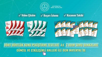 Milli Eğitim Bakanlığı tarafından yapılan açıklama kapsamında "Dört Dörtlük Konu
