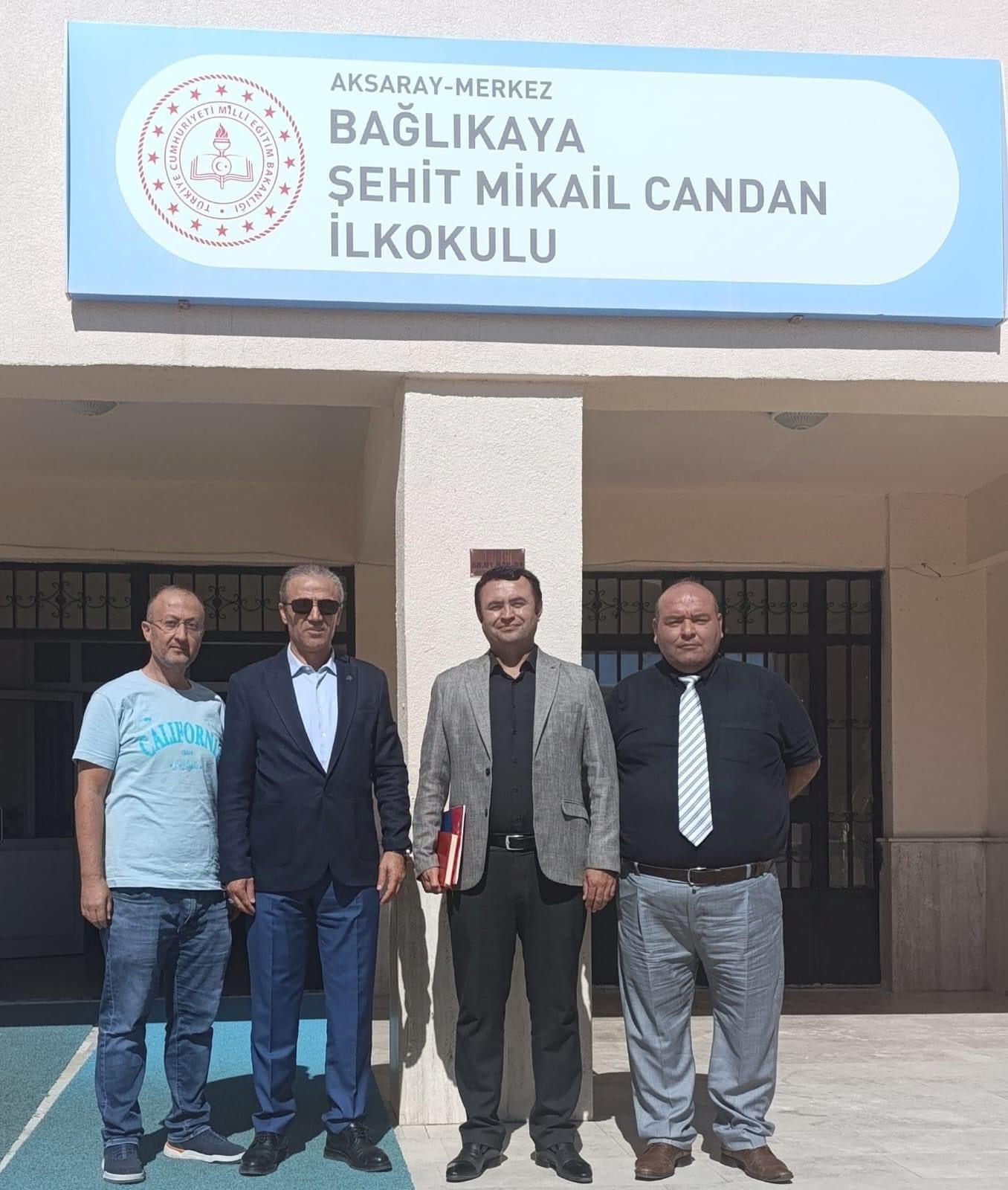 Eğitim Bir-Sen Aksaray Başkanı okullarda talepleri dinledi!