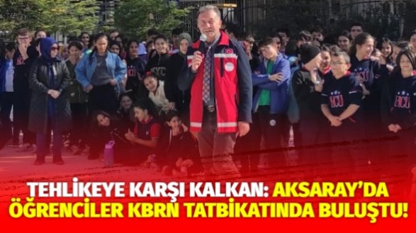 Aksaray genelindeki okullarda, kimyasal,