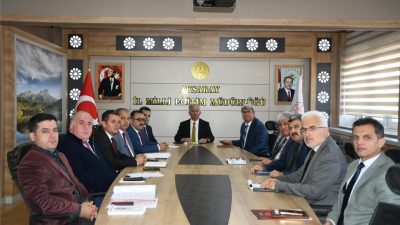 Aksaray İl Milli Eğitim Müdürü Metin Alpaslan, şehir içerisindeki eğitim