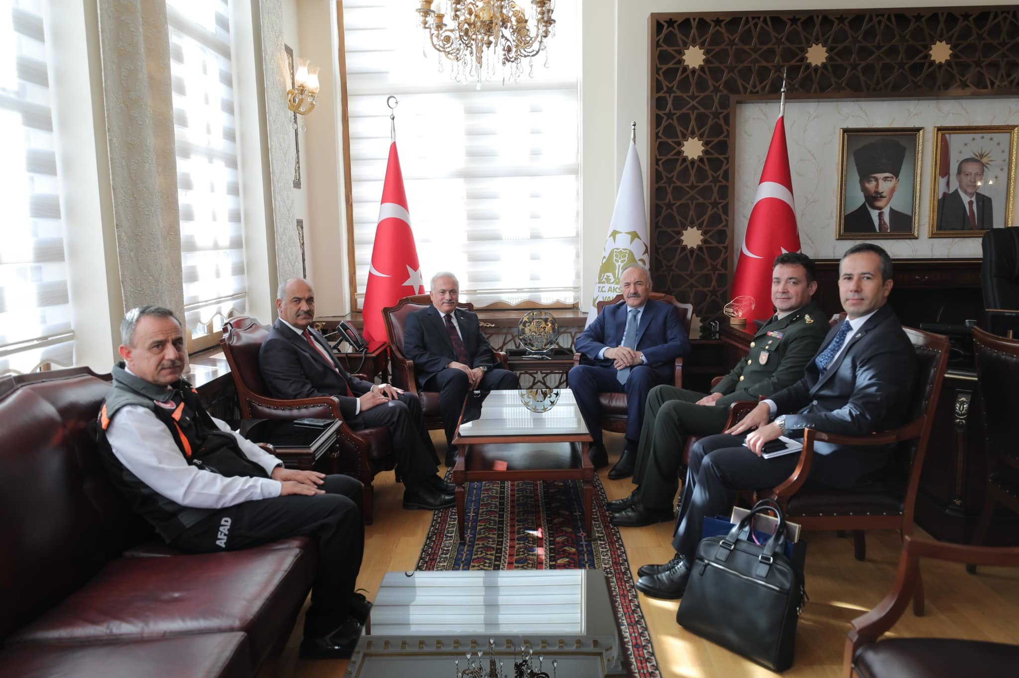 Aksaray Valisi Mehmet Ali Kumbuzoğlu’na ziyaretler devam ediyor