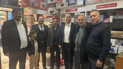 İYİ Parti Aksaray Milletvekili Turan Yaldır ve beraberindeki heyet şehir