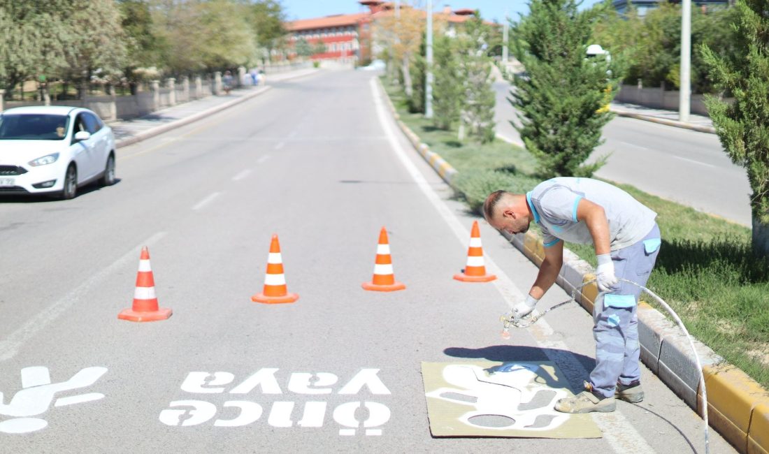 Aksaray Belediyesi, yaya güvenliği