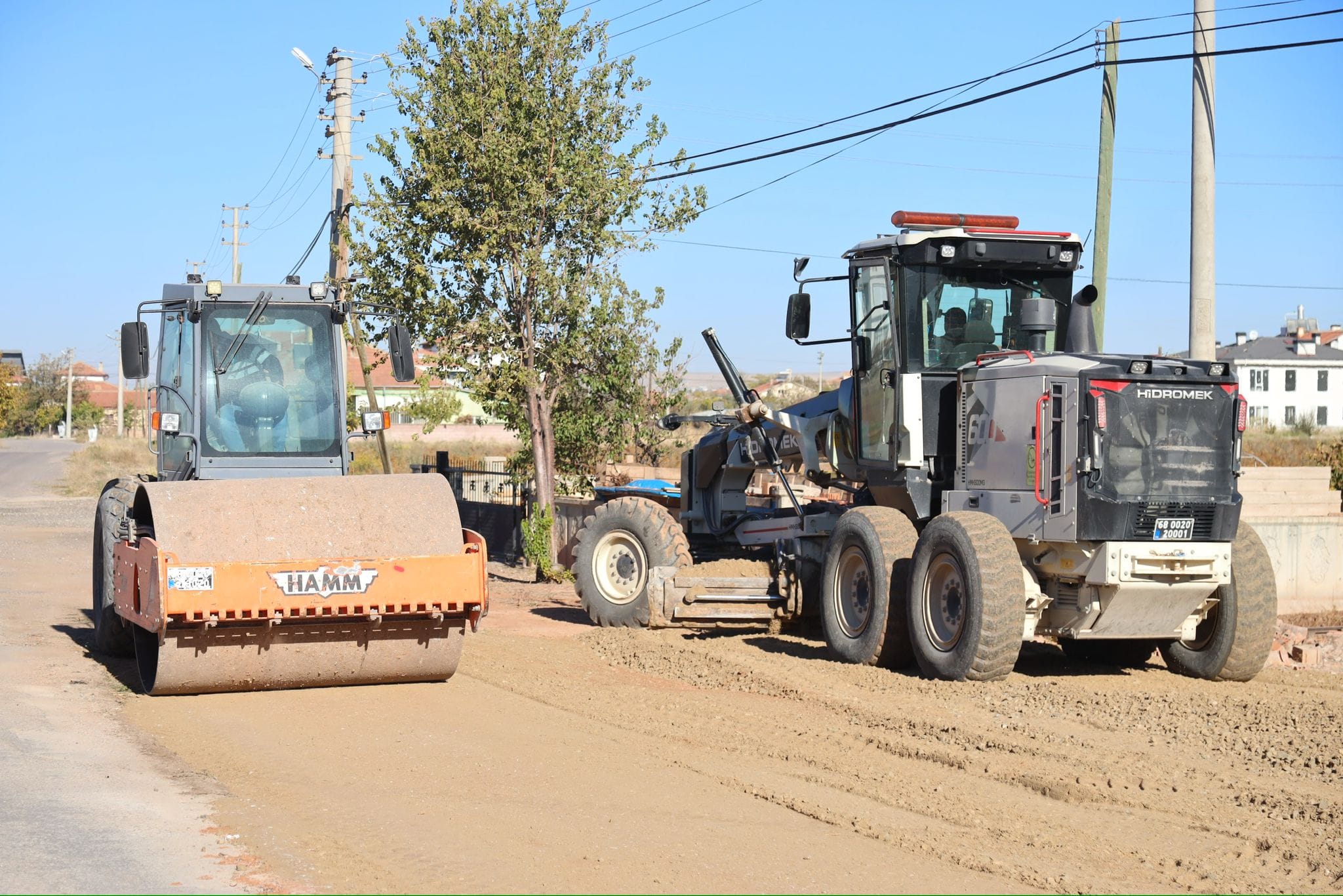 Aksaray’da yollar konforlu hale getiriliyor