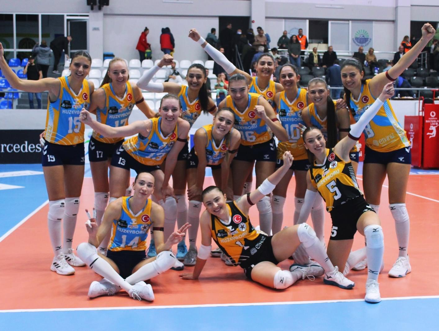 Kuzeyboruspor’un maçı bu akşam; Kuzeyboru Kadın Voleybol takımı Avrupa’da tur peşinde!