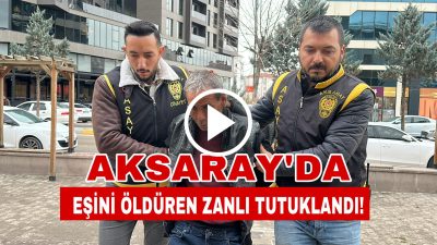 Aksaray’ın Kılıçarslan Mahallesi’nde eşi Nargül Adak’ı silahla öldüren Savaş A.,