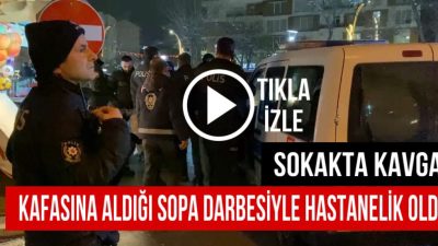 Aksaray’da iki grup arasında çıkan tartışma kavgaya dönüştü. Olayda bir