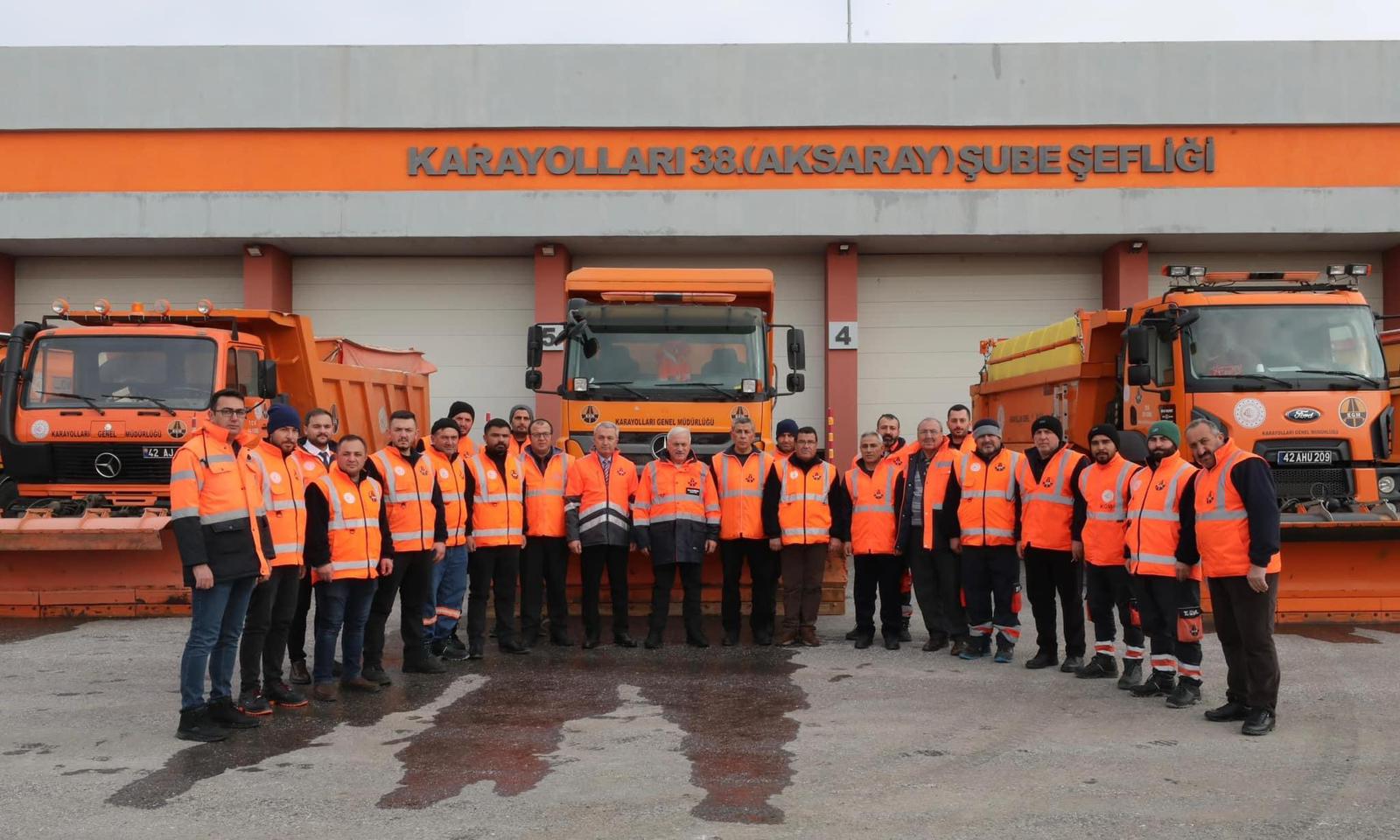 Yoğun kış şartlarının etkili olduğu Aksaray, Ankara, Konya, Adana ve