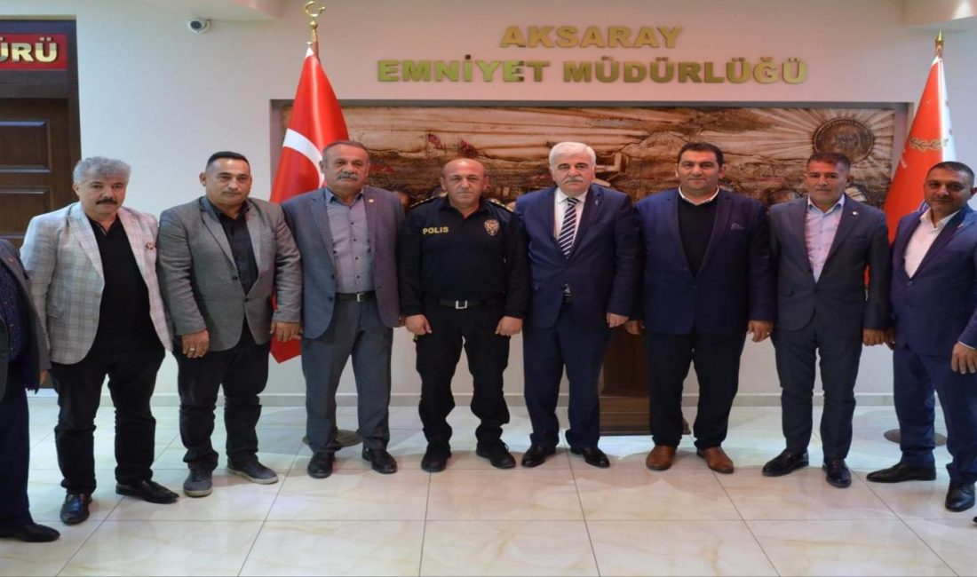 Aksaray esnafından İl Emniyet