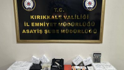 Kırıkkale'de dernekte kumar oynayan 12 kişiye 77 bin 100 lira