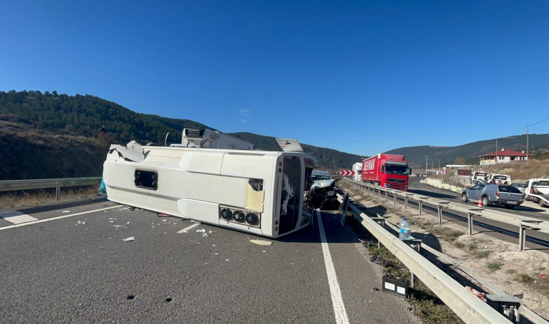 Çankırı’da midibüs, tır ve