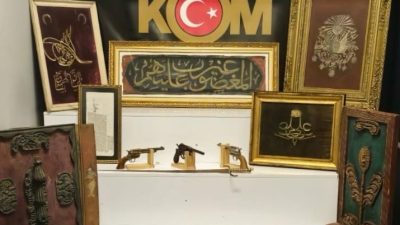 Kayseri'de tarihi eser kaçakçılığı operasyonunda 1 zanlı gözaltına alındı.