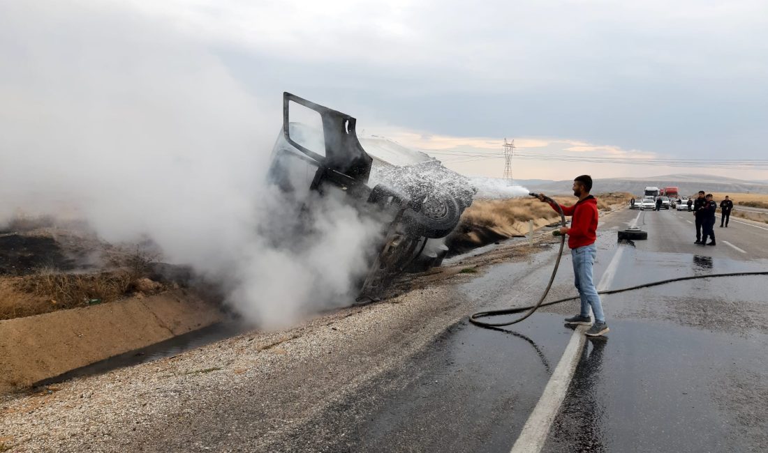 Kırıkkale'de tekerleği fırlayan ve