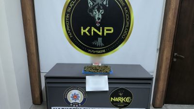 &nbsp; Kayseri’de düzenlenen uyuşturucu operasyonunda 1 kişi gözaltına alındı. İl
