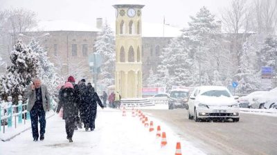 Meteoroloji Konya Bölge Müdürlüğü, Aksaray ve bazı ilçelerinde kuvvetli kar