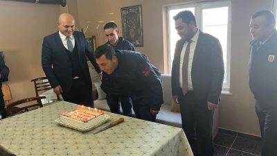 12 Kasım Uzman Çavuşlar Günü kapsamında Ağaçören’de, Kaymakam Metin Korkmaz,