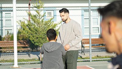 68 Aksarayspor’un futbolcuları ve yöneticileri, Aile ve Sosyal Hizmetler Müdürlüğü’ne