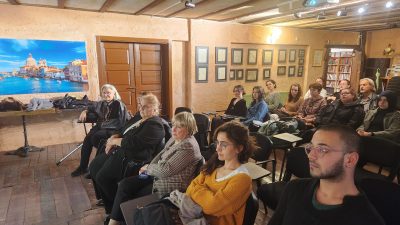 Ankara’da bulunan Casa İtalia Kültür Kültür Merkezi'nde düzenlenen konferansta, tarih