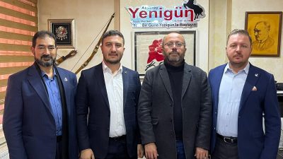Aksaray Yeniden Refah Partisi temsilcileri gazetemizi ziyaret etti. Yeniden Refah