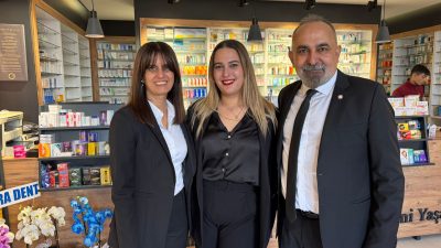 Yeni Sanayi Sitesi’nin ilk eczanesi açıldı!