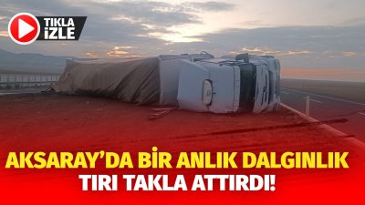 Aksaray ili Merkez İlçe Altınkaya Köyü yakınlarında, E-90 Karayolu üzerinde