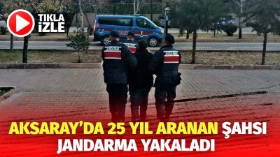 Aksaray’da Jandarma Komutanlığı tarafından yürütülen istihbari çalışma sonucunda “3 Ayrı