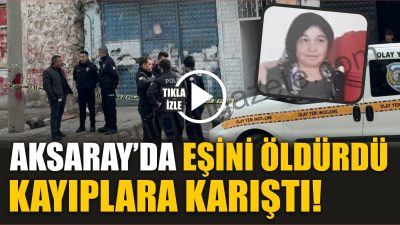 Aksaray’ın Kılıçarslan Mahallesi’nde gece saatlerinde meydana gelen aile içi şiddet