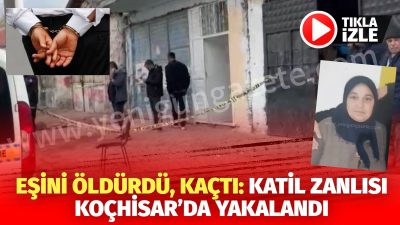 Aksaray’ın Kılıçarslan Mahallesi’nde eşi Nargül Adak’ı silahla vurarak öldüren S.A.,